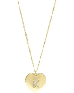Kate Spade New York K Heart Locket | Necklaces