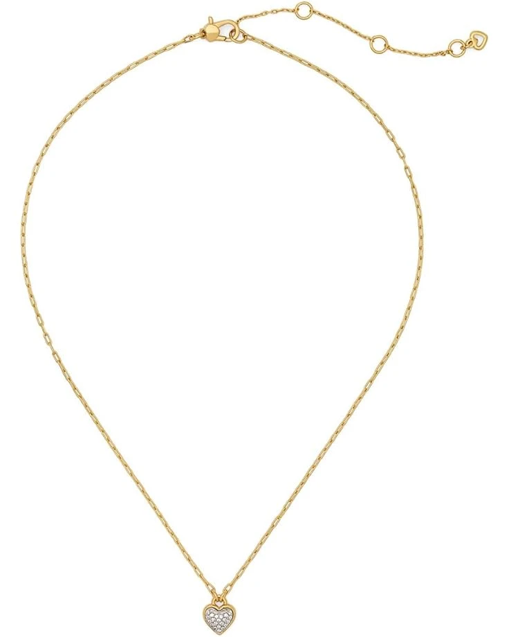 Kate Spade New York Heart Pave Pendant | Necklaces 3 Kate Spade New York Heart Pave Pendant | Necklaces
