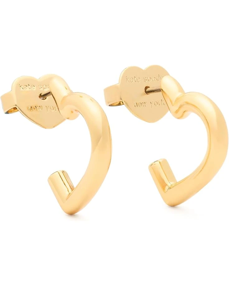 Kate Spade New York Heart You Hoops | Earrings 3 Kate Spade New York Heart You Hoops | Earrings