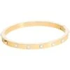 Kate Spade New York Set In Stone Hinged Bangle | Bracelets