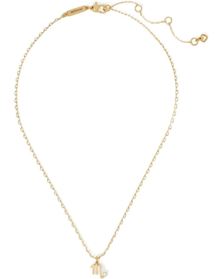 Kate Spade New York What'S Your Sign Scorpio Mini Pendant | Necklaces 3 Kate Spade New York What'S Your Sign Scorpio Mini Pendant | Necklaces