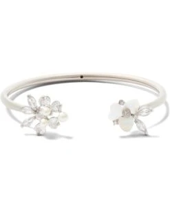 Kate Spade New York Precious Pansy Flex Cuff | Bracelets