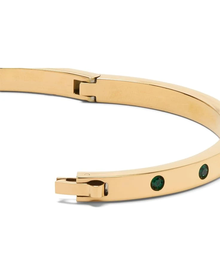Kate Spade New York Set In Stone Metal Stone Hinged Bangle | Bracelets 4 Kate Spade New York Set In Stone Metal Stone Hinged Bangle | Bracelets - Image 2