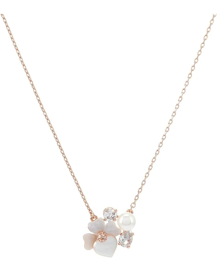 Kate Spade New York Precious Pansy Cluster Pendant Necklace | Necklaces 3 Kate Spade New York Precious Pansy Cluster Pendant Necklace | Necklaces