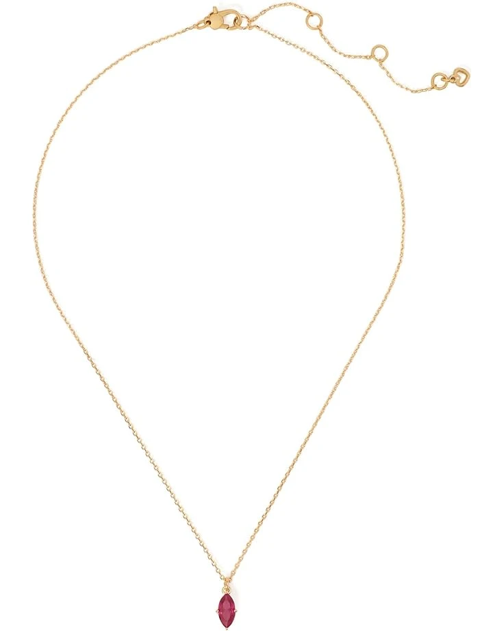 Kate Spade New York Signature Solitaire Pendant | Necklaces 4 Kate Spade New York Signature Solitaire Pendant | Necklaces - Image 2
