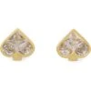 Kate Spade New York So Spade Studs Clear/Gold | Earrings -Kate Spade New York Shop 610uRq7zbrL. AC SR736920