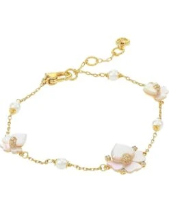Kate Spade New York Precious Pansy Scatter Bracelet | Bracelets