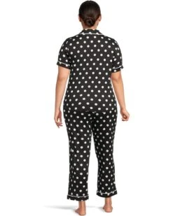 Kate Spade New York Brushed Jersey Short Sleeve Cropped PJ Set | Sleepwear -Kate Spade New York Shop 61BlKt5QcL. AC SR736920