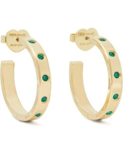 Kate Spade New York Set In Stone Hoops | Earrings