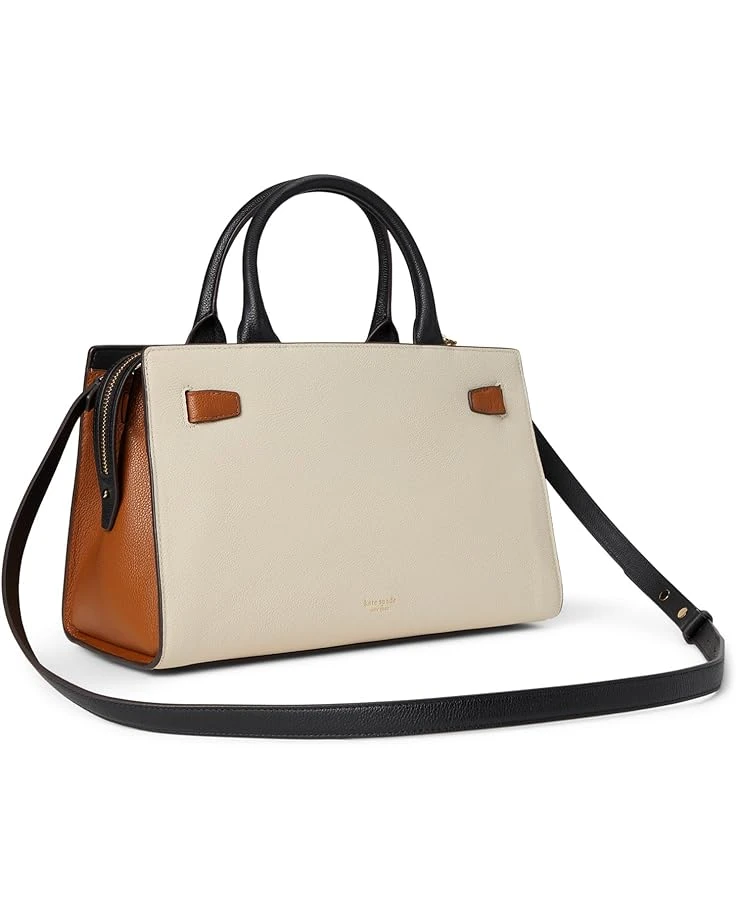 Kate Spade New York Tribeca Colorblocked Pebbled Leather Satchel | Handbags 4 Kate Spade New York Tribeca Colorblocked Pebbled Leather Satchel | Handbags - Image 2