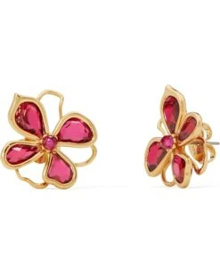 Kate Spade New York Floral Shimmer Studs | Earrings