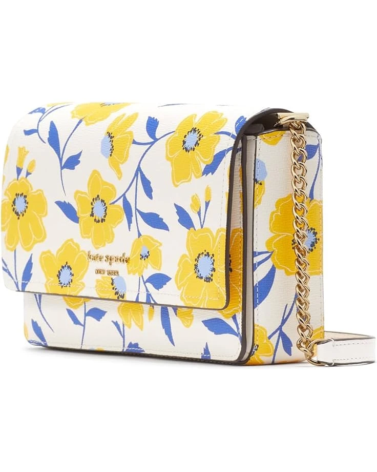 Kate Spade New York Morgan Sunshine Floral Printed Pvc Flap Chain Wallet | Handbags 4 Kate Spade New York Morgan Sunshine Floral Printed Pvc Flap Chain Wallet | Handbags - Image 2