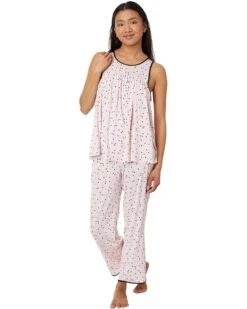 Kate Spade New York Scattered Dot Cropped PJ Set | Sleepwear