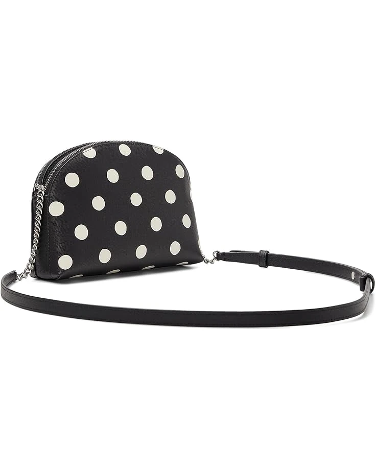 Kate Spade New York Morgan Sunshine Dot Printed PVC Double Zip Dome Crossbody | Handbags 4 Kate Spade New York Morgan Sunshine Dot Printed PVC Double Zip Dome Crossbody | Handbags - Image 2