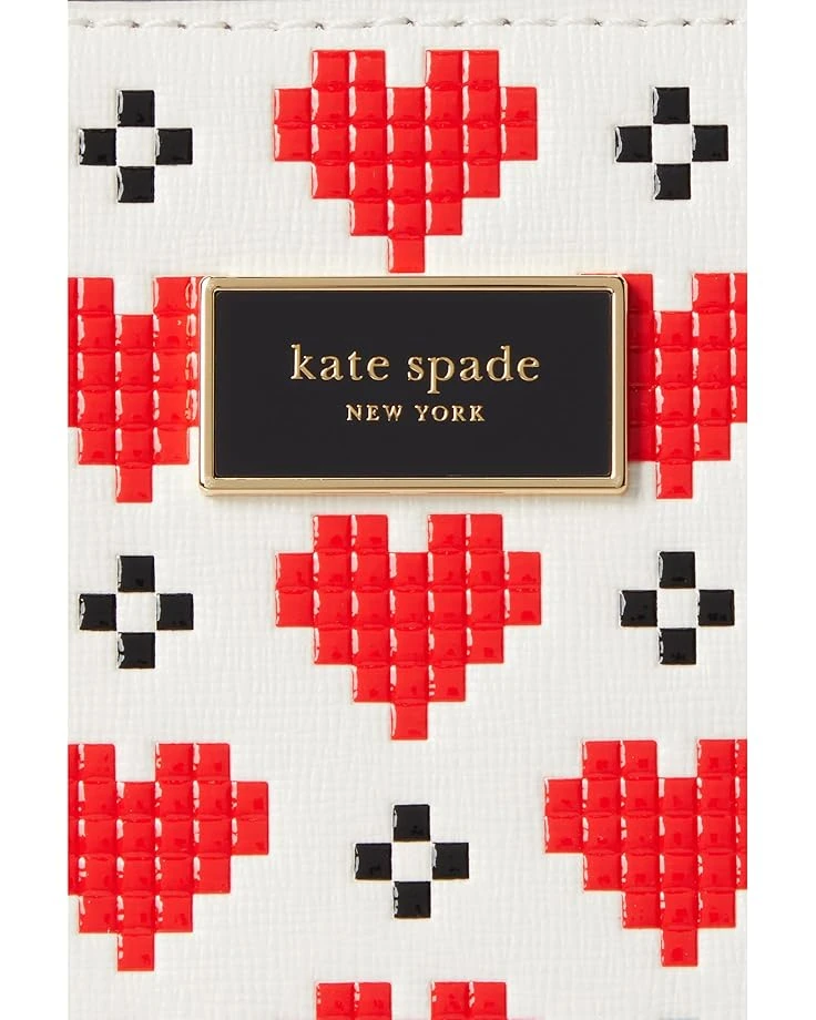 Kate Spade New York Manhattan Pixel Hearts Embossed Saffiano Leather Mini Tote | Handbags 6 Kate Spade New York Manhattan Pixel Hearts Embossed Saffiano Leather Mini Tote | Handbags - Image 4