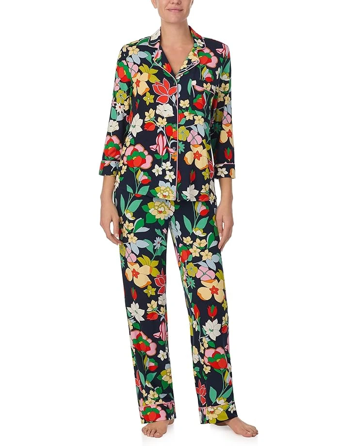 Kate Spade New York Long 3/4 Sleeve PJ Set | Sleepwear 6 Kate Spade New York Long 3/4 Sleeve PJ Set | Sleepwear - Image 4