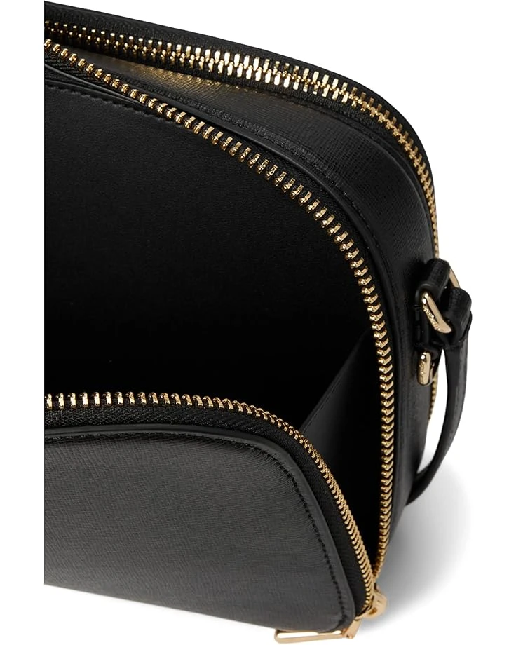 Kate Spade New York Devin Saffiano Leather Double Zip Dome Crossbody | Handbags 5 Kate Spade New York Devin Saffiano Leather Double Zip Dome Crossbody | Handbags - Image 3