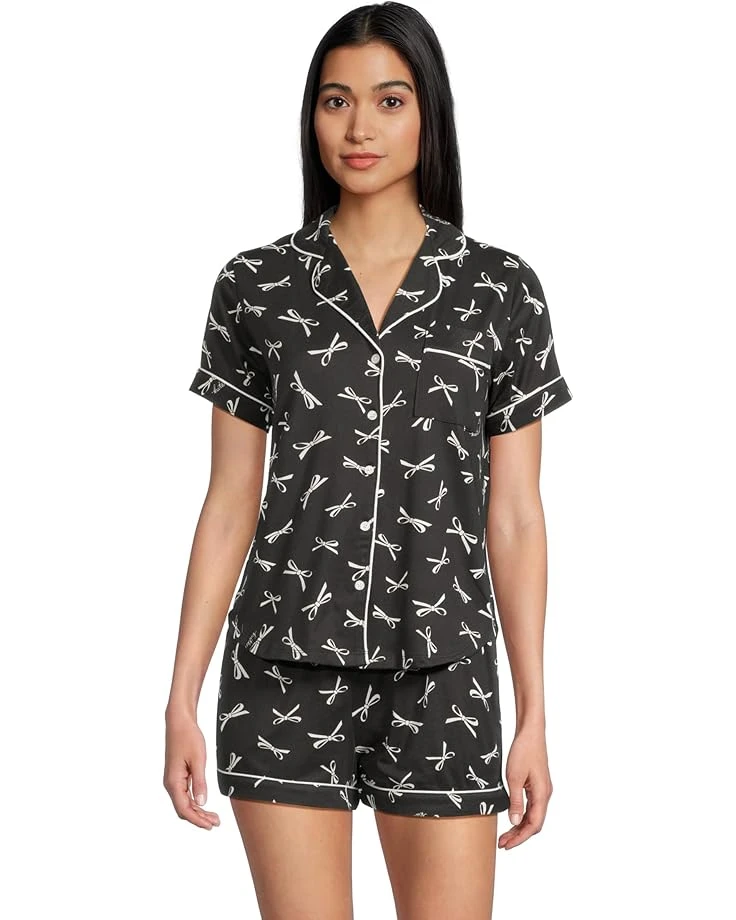 Kate Spade New York Short Sleeve Boxer PJ Set | Sleepwear 8 Kate Spade New York Short Sleeve Boxer PJ Set | Sleepwear - Image 6