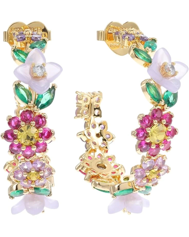 Kate Spade New York Bursting Blooms Hoops | Earrings 3 Kate Spade New York Bursting Blooms Hoops | Earrings