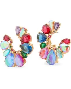 Kate Spade New York Shine Me Up Fan Hoops | Earrings