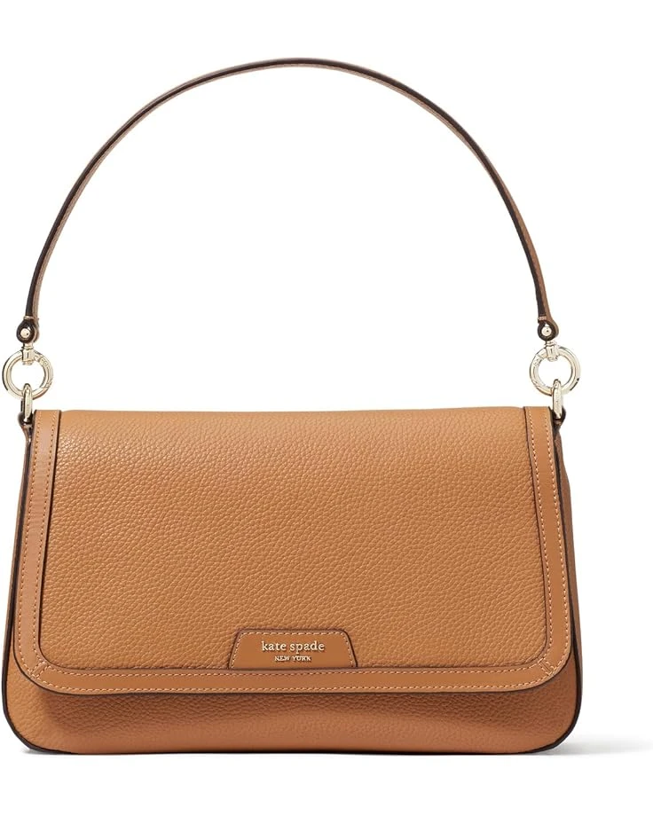 Kate Spade New York Hudson Pebbled Leather Flap Shoulder Bag | Handbags 3 Kate Spade New York Hudson Pebbled Leather Flap Shoulder Bag | Handbags