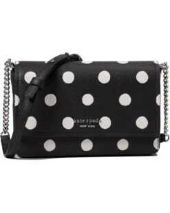 Kate Spade New York Morgan Sunshine Dot Printed Pvc Flap Chain Wallet | Bag and Travel Accessories