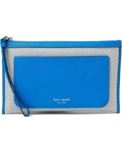 Kate Spade New York Ava Canvas Wristlet | Wallets