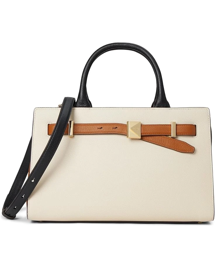 Kate Spade New York Tribeca Colorblocked Pebbled Leather Satchel | Handbags 3 Kate Spade New York Tribeca Colorblocked Pebbled Leather Satchel | Handbags