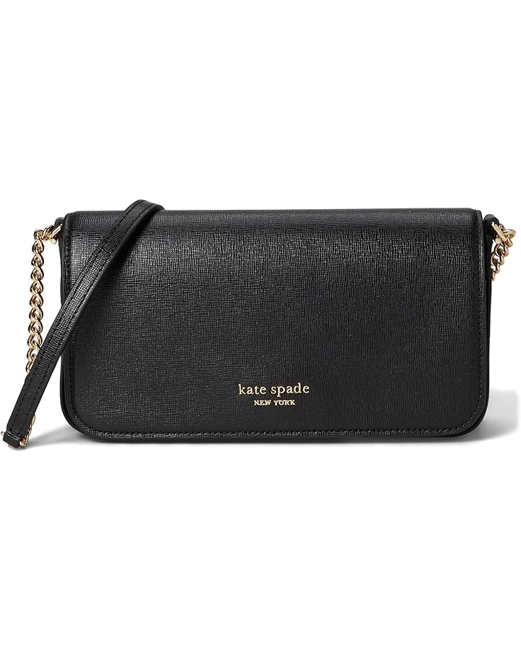 Kate Spade New York Devin Saffiano Leather Flap Chain Wallet | Wallets 3 Kate Spade New York Devin Saffiano Leather Flap Chain Wallet | Wallets