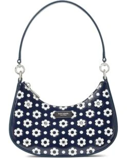 Kate Spade New York Sam Icon Daisy Dot Appliqued Saffiano Leather Small Convertible Crossbody | Handbags