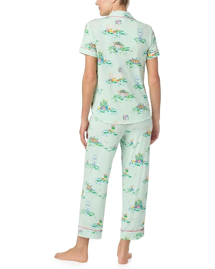 Kate Spade New York Short Sleeve Cropped PJ Set | Sleepwear 3 Kate Spade New York Short Sleeve Cropped PJ Set | Sleepwear - Image 2