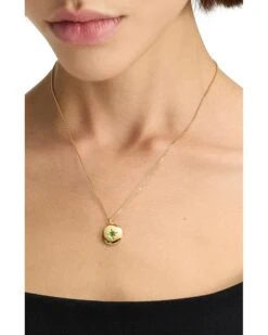 Kate Spade New York The Color Spark Collection Green Loyalty Medallion | Necklaces -Kate Spade New York Shop 71x4E1I8VJL. AC SR736920