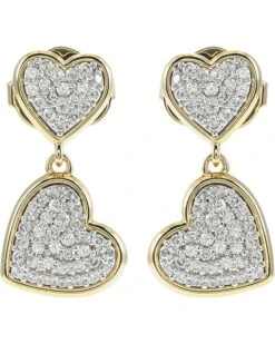Kate Spade New York Heart Pave Drop Earrings