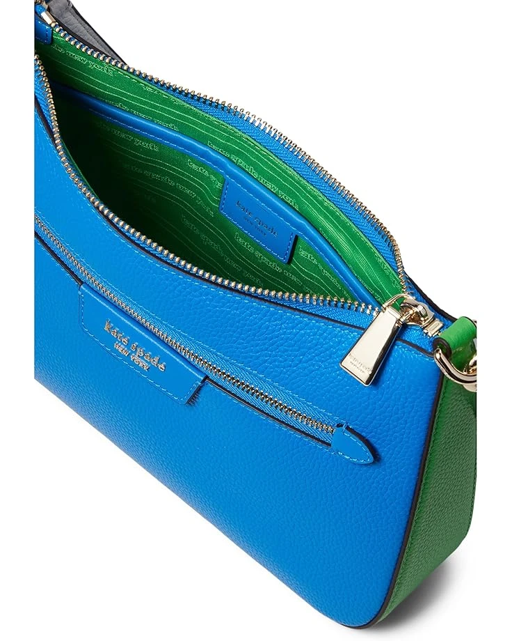 Kate Spade New York Hudson Color-Blocked Pebbled Leather Convertible Crossbody | Handbags 5 Kate Spade New York Hudson Color-Blocked Pebbled Leather Convertible Crossbody | Handbags - Image 3