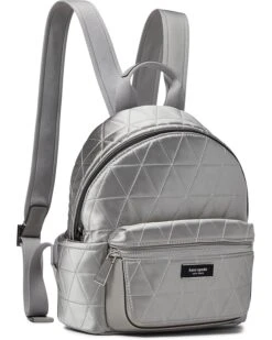 Kate Spade New York Sam Icon Quilted Satin Small Backpack | Backpacks